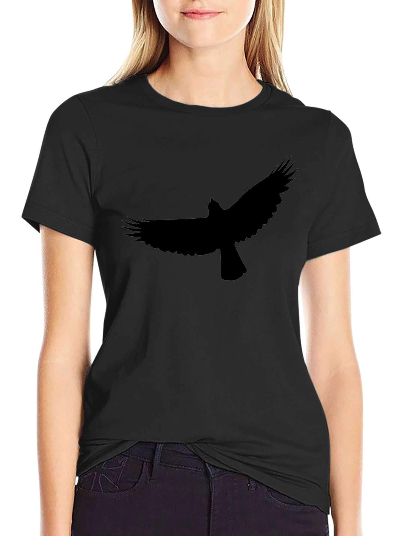 Raven Graphic Tee - Mens Black T-Shirt