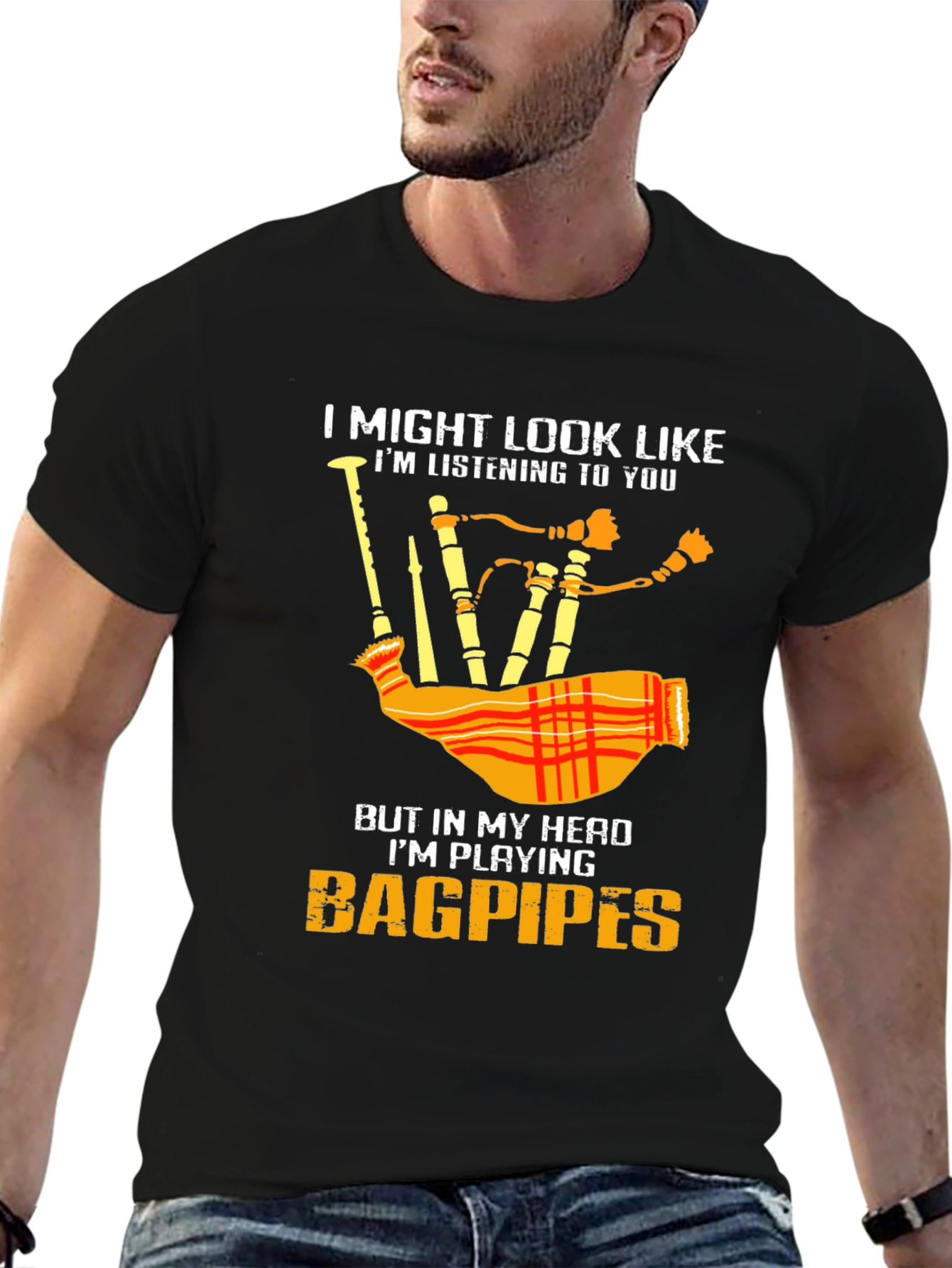 Bagpipes T-Shirt - Musician Tee