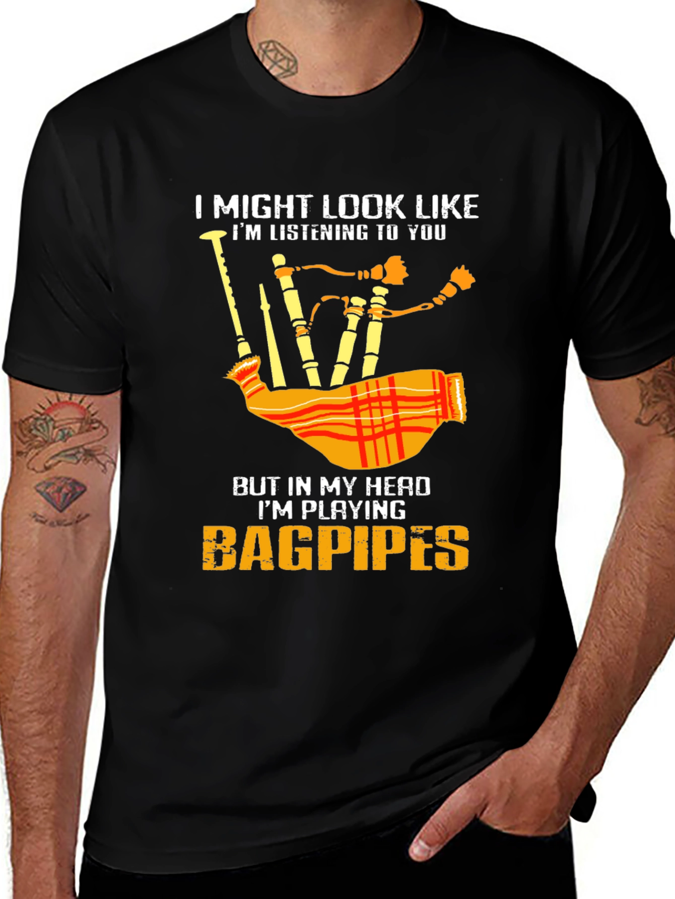 Bagpipes T-Shirt - Musician Tee