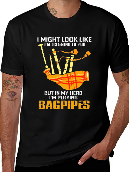 Bagpipes T-Shirt - Musician Tee