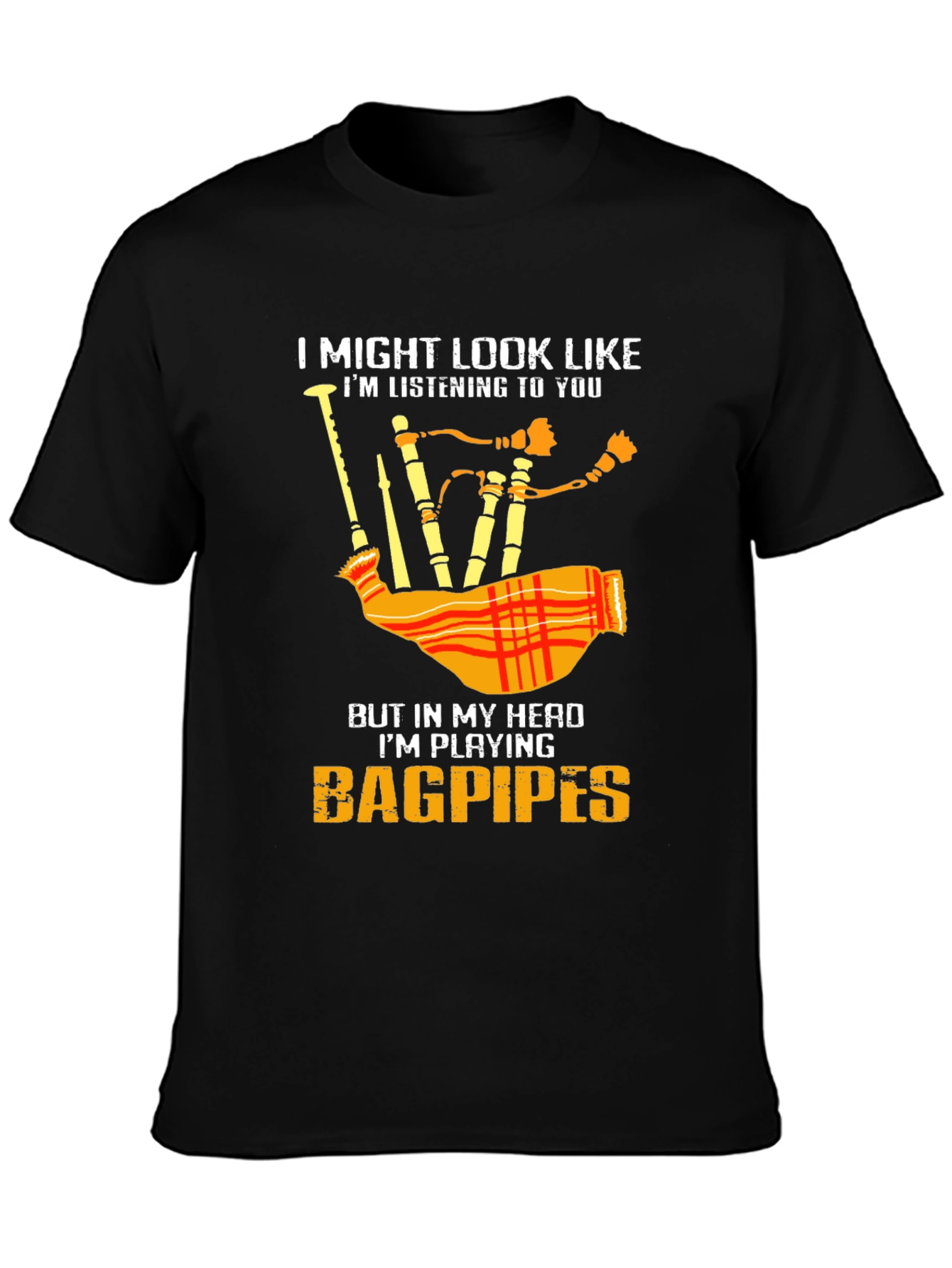 Bagpipes T-Shirt - Musician Tee