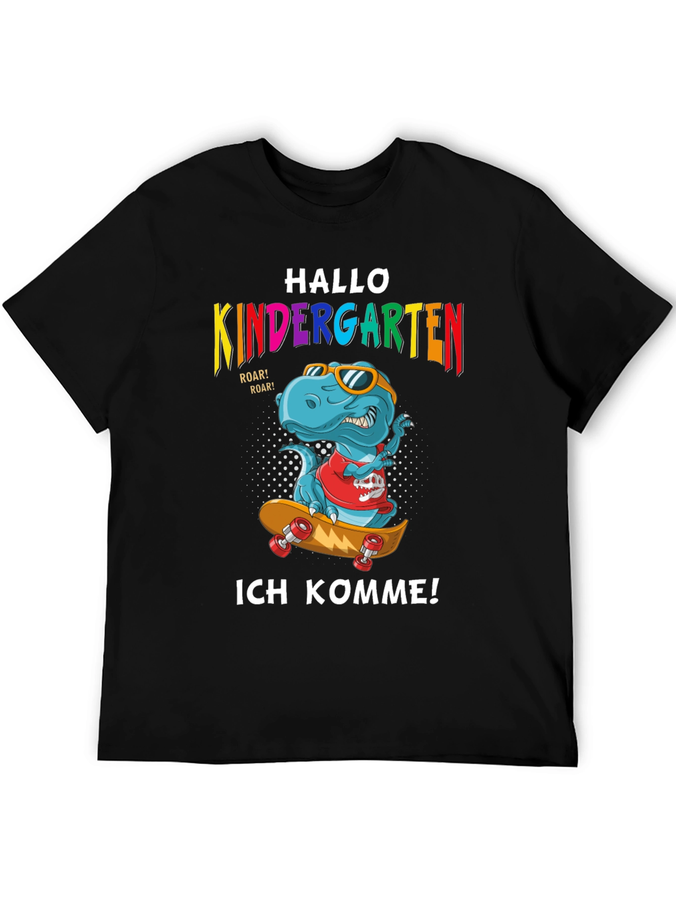 Hallo Kindergarten Dinosaur T-Shirt