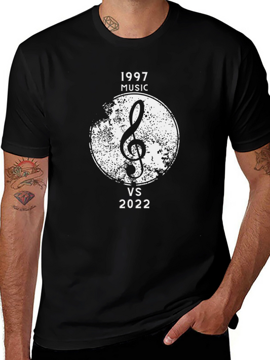 1997 vs 2022 Music T-Shirt