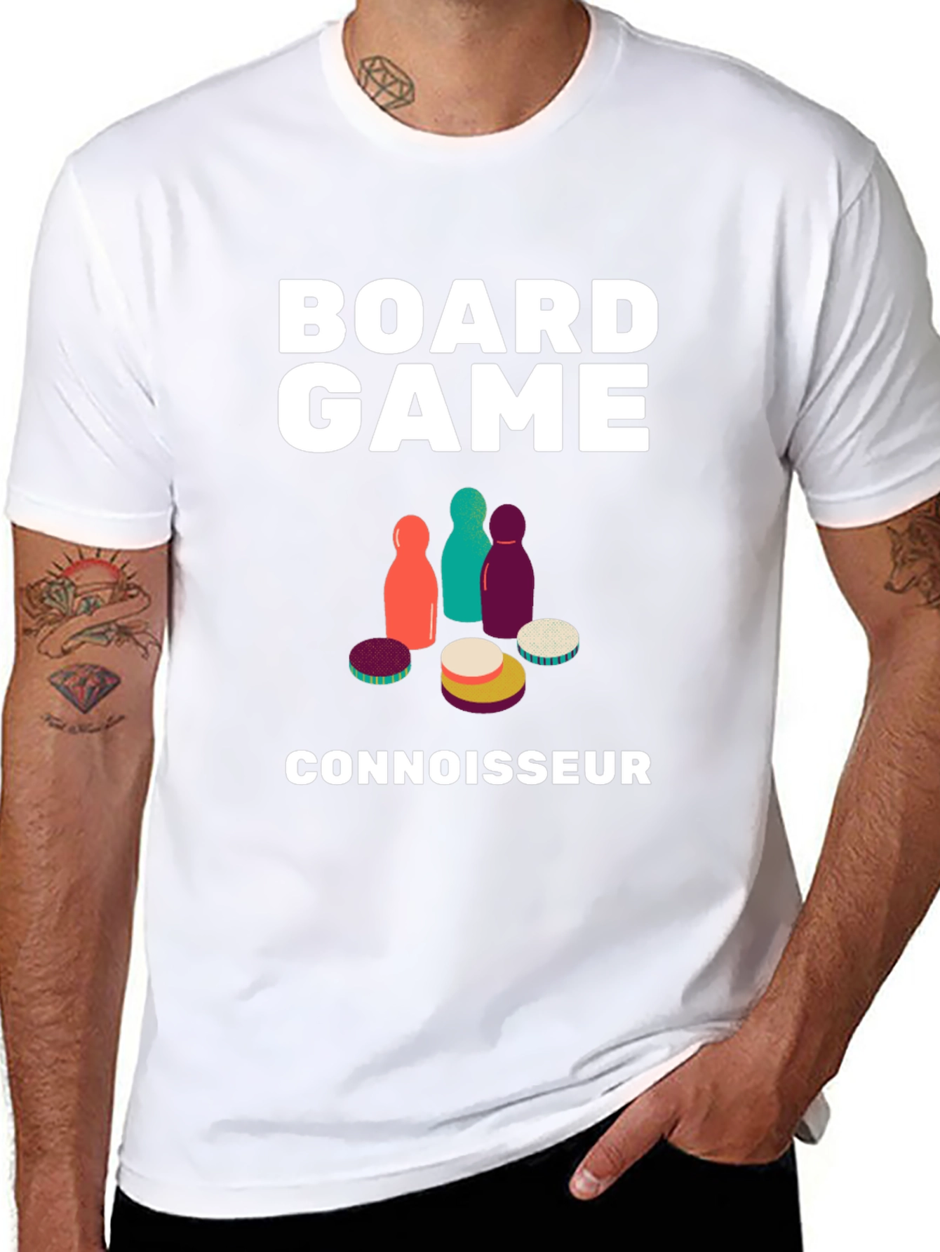 Board Game Connoisseur Graphic T-Shirt