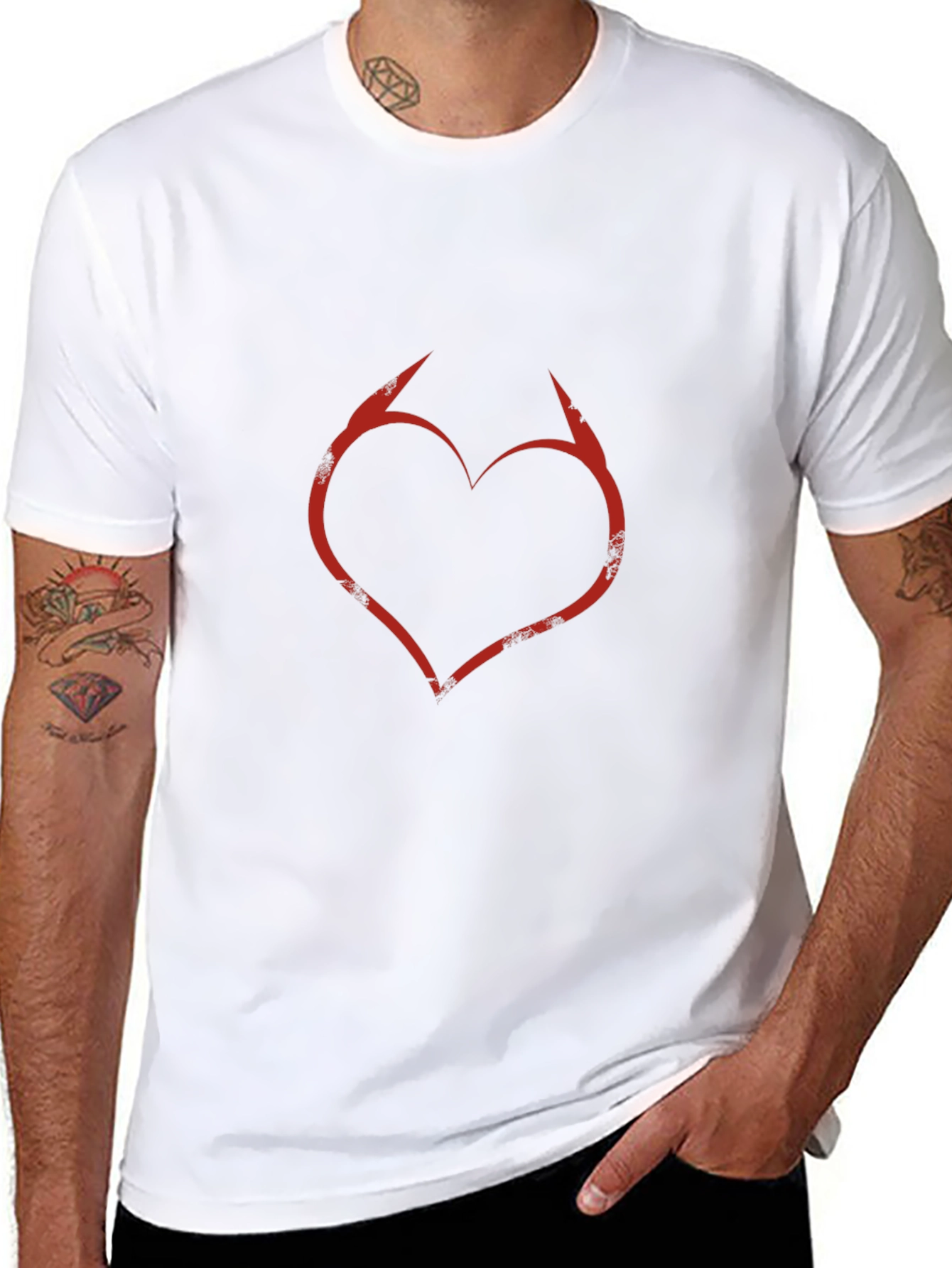 WandaVision Heart T-Shirt