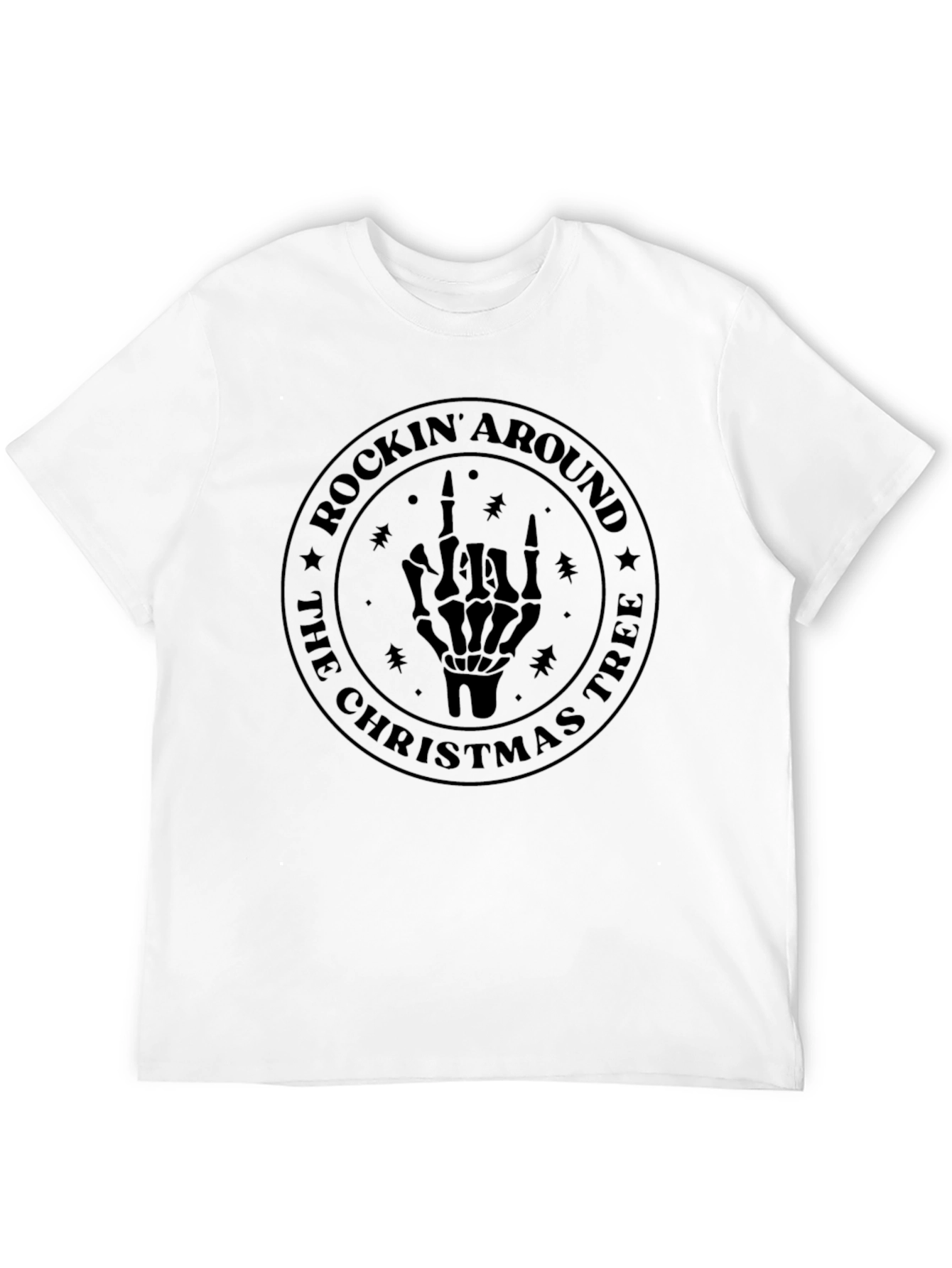 Rockin Around the Christmas Tree Graphic T-Shirt