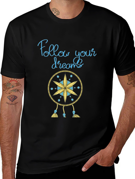 Follow Your Dreams T-Shirt - Dreamcatcher Design