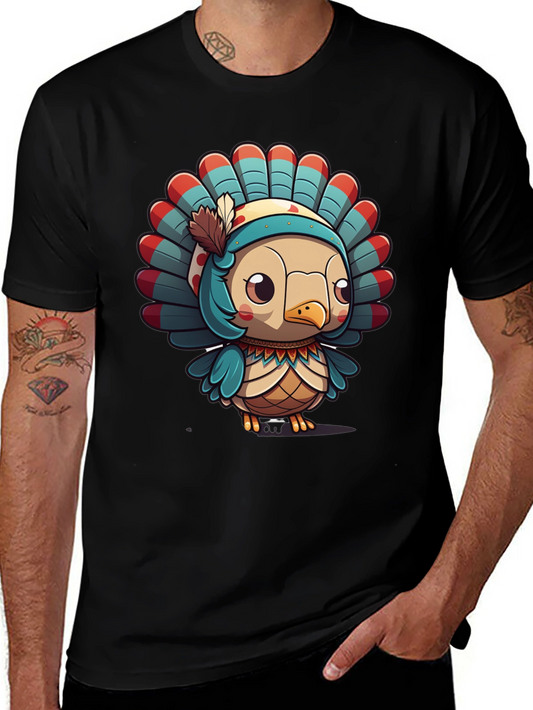 Cute Turkey Cartoon Tee