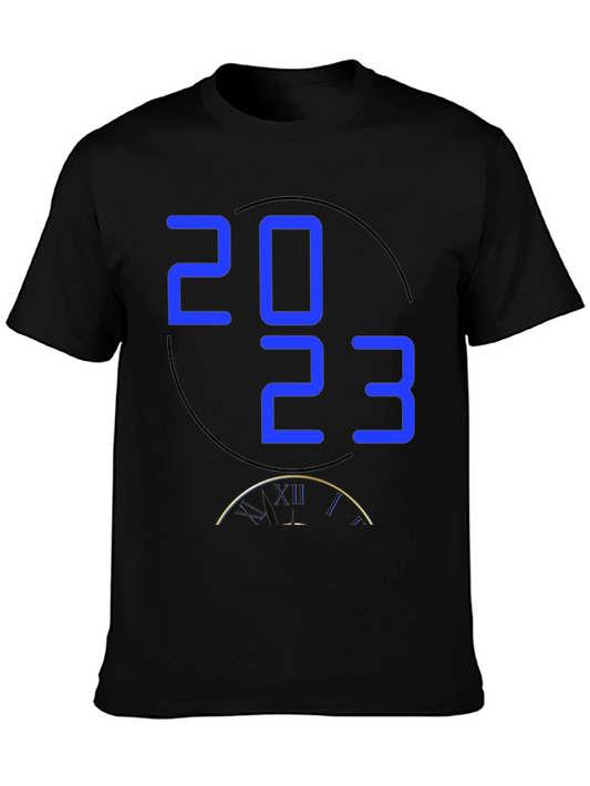 New Year 2023 Black T-Shirt