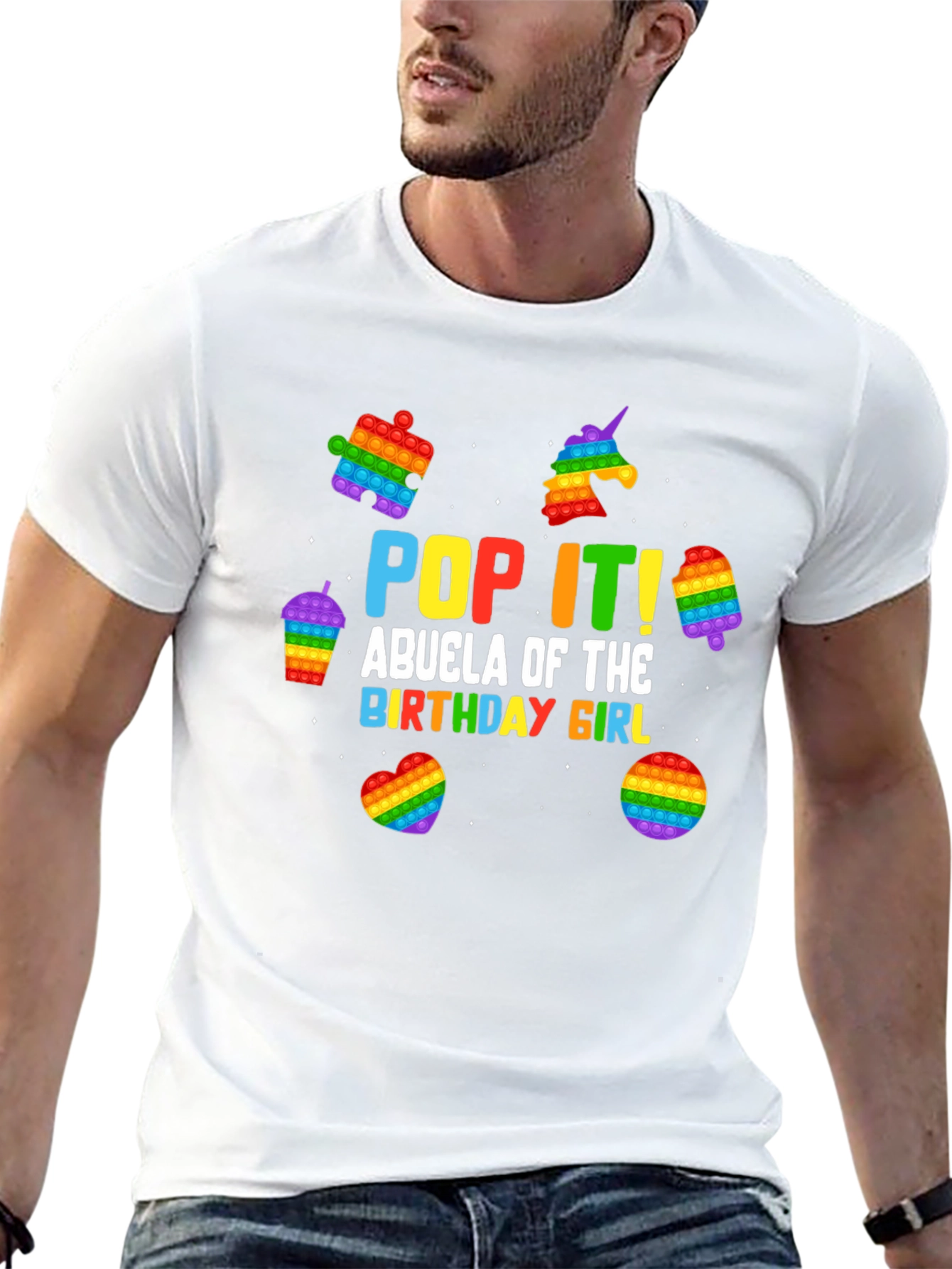 Pop It! Birthday Abuela T-Shirt