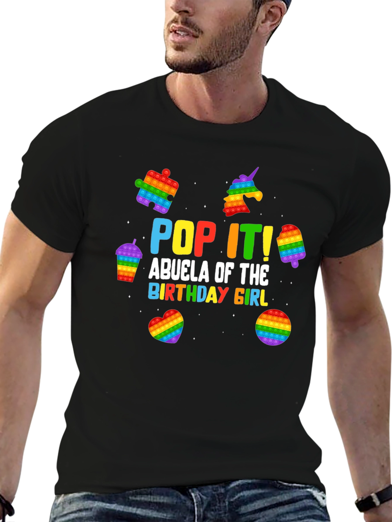 Pop It! Birthday Abuela T-Shirt