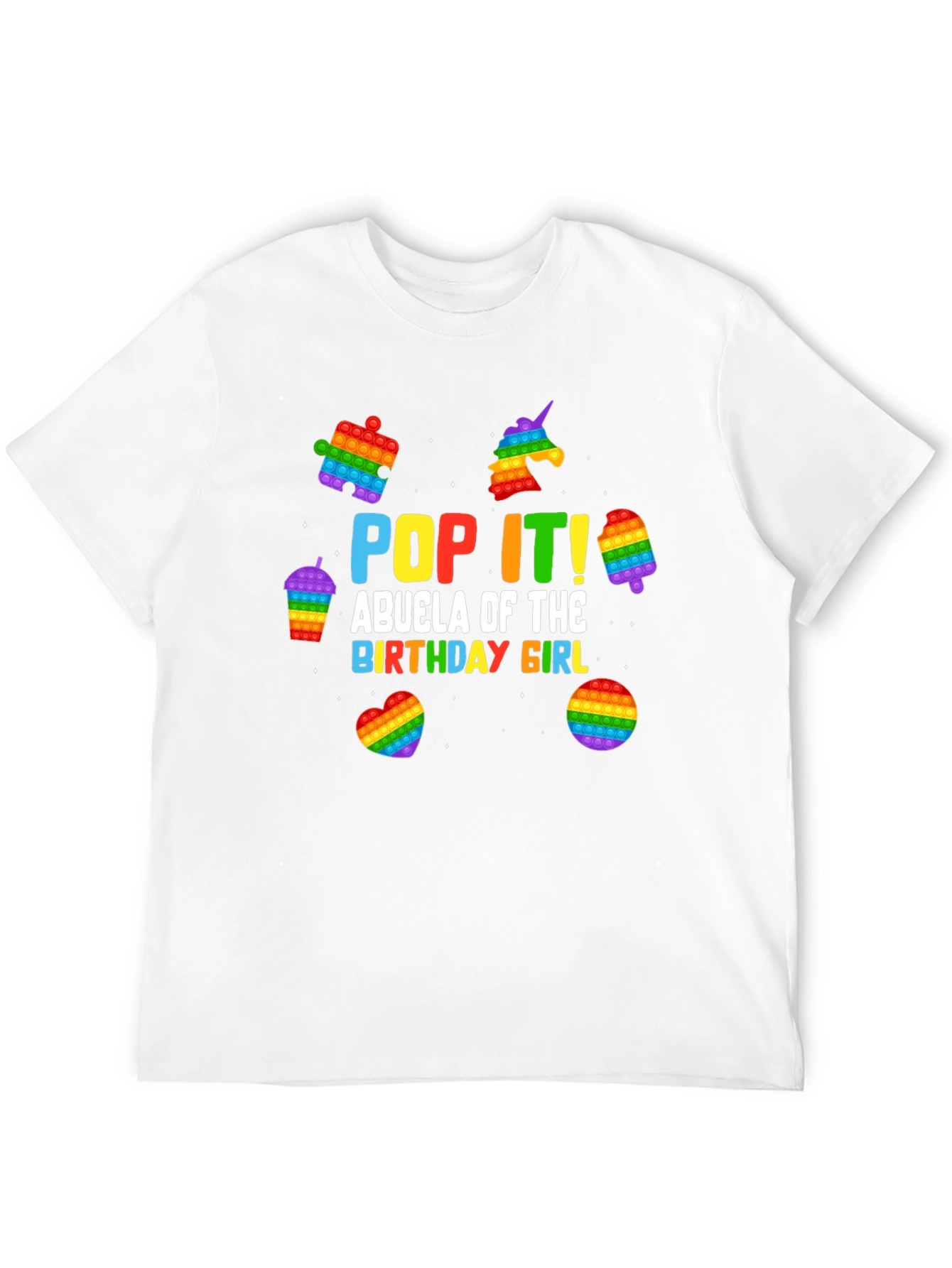 Pop It! Birthday Abuela T-Shirt