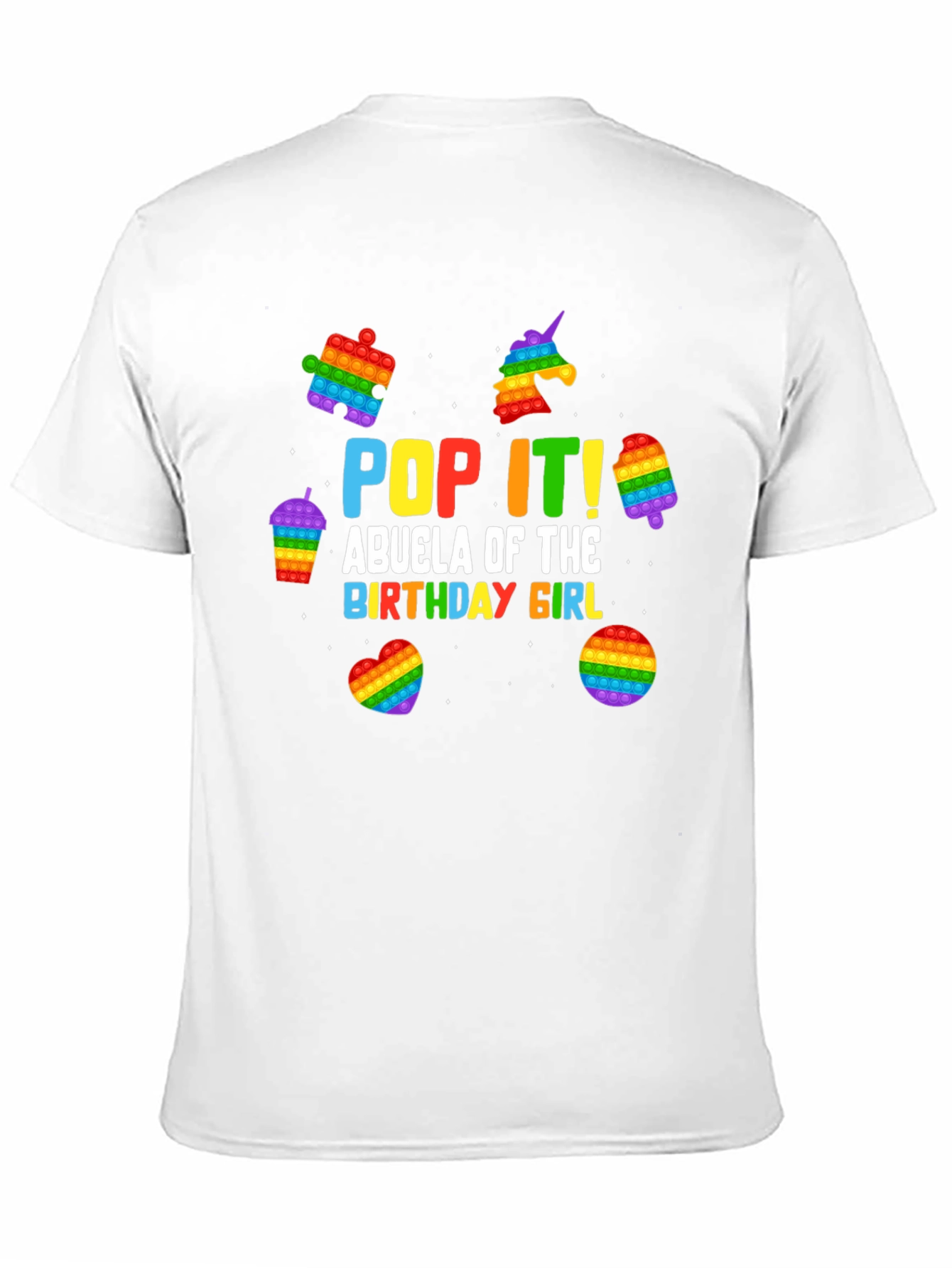 Pop It! Birthday Abuela T-Shirt