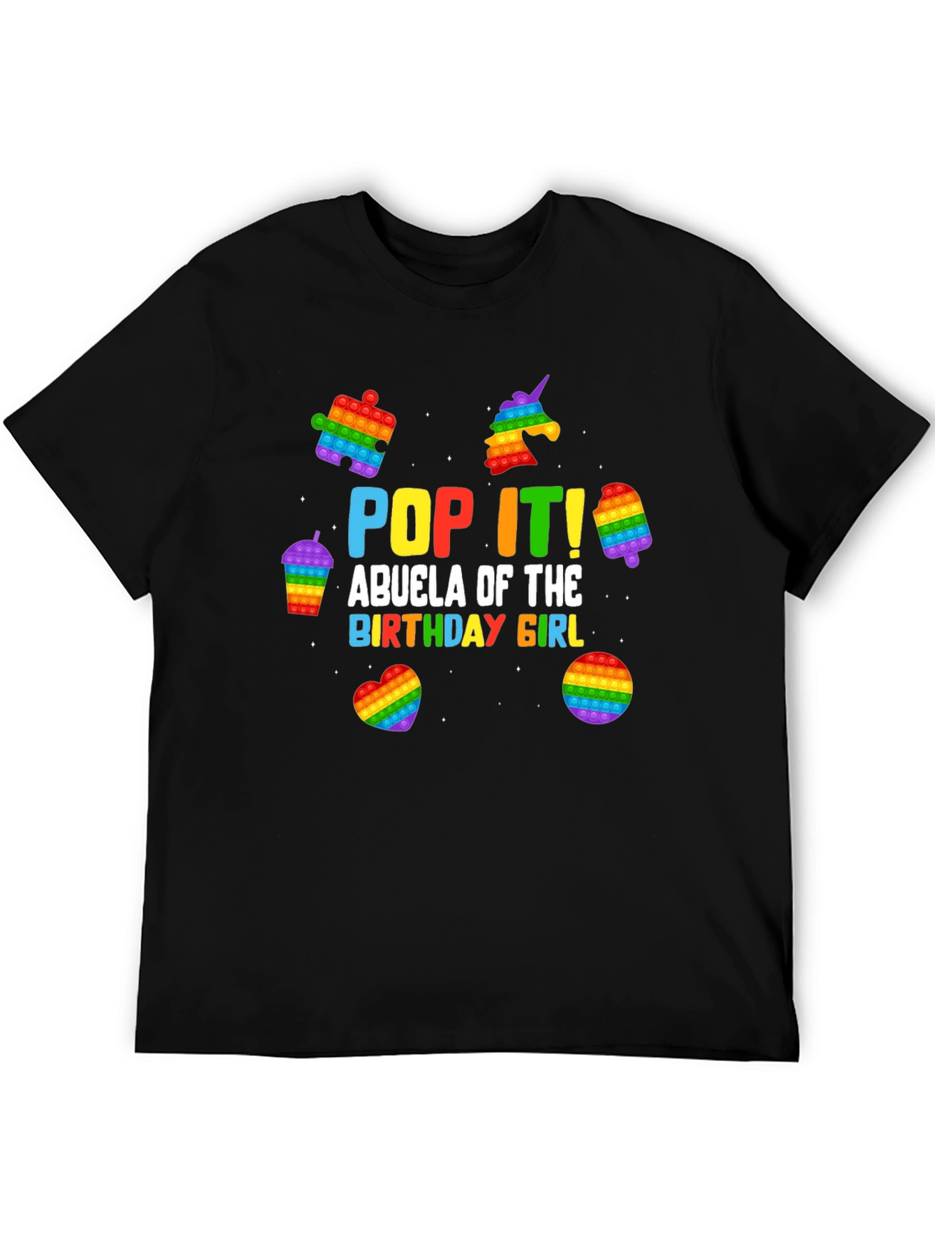 Pop It! Birthday Abuela T-Shirt
