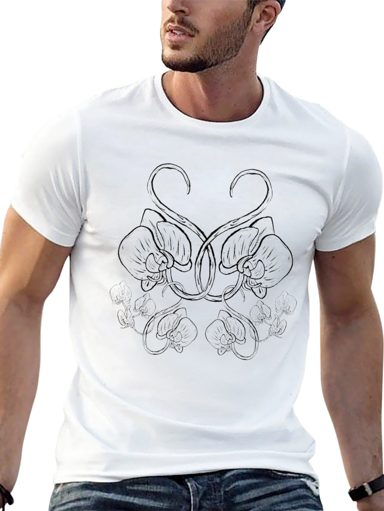 Black Orchid Graphic T-Shirt