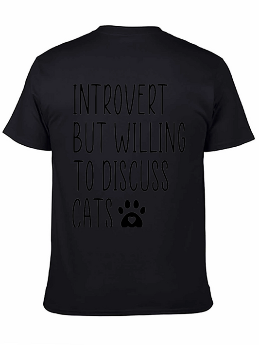 Introvert Cat Lover T-Shirt