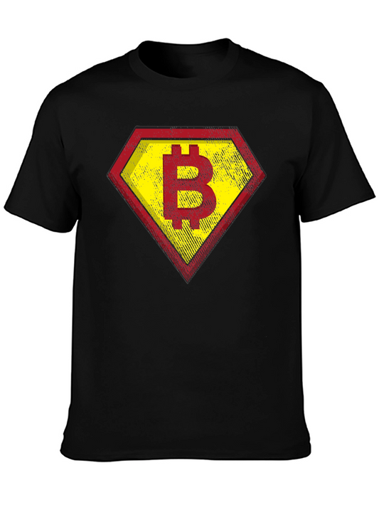 Bitcoin Superman Style T-Shirt