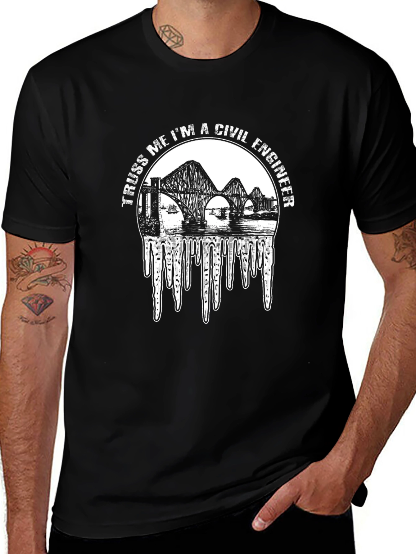 Truss Me Im A Civil Engineer T-Shirt