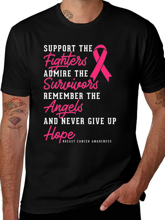 Breast Cancer Awareness Support T-Shirt