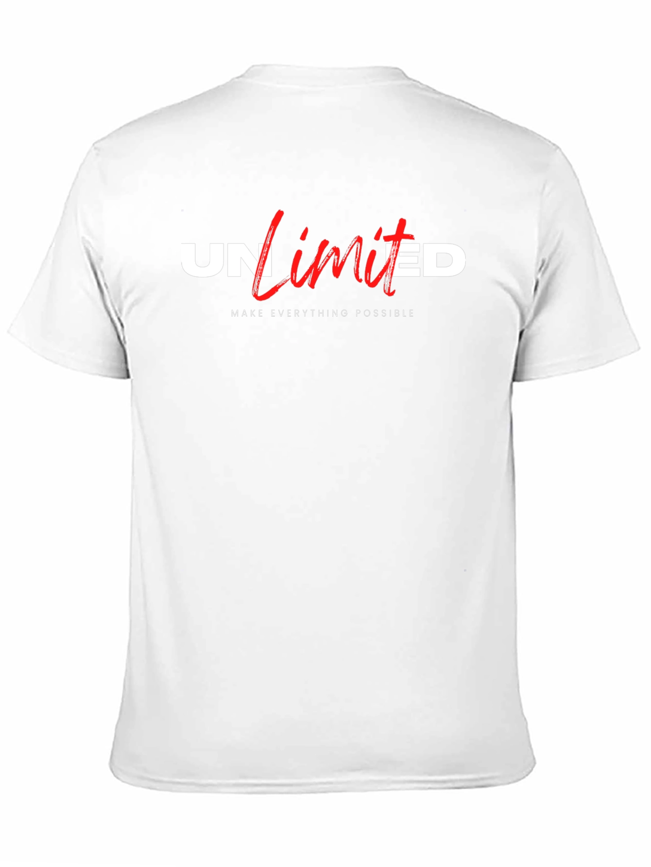 UNlimited Graphic Print Black T-Shirt