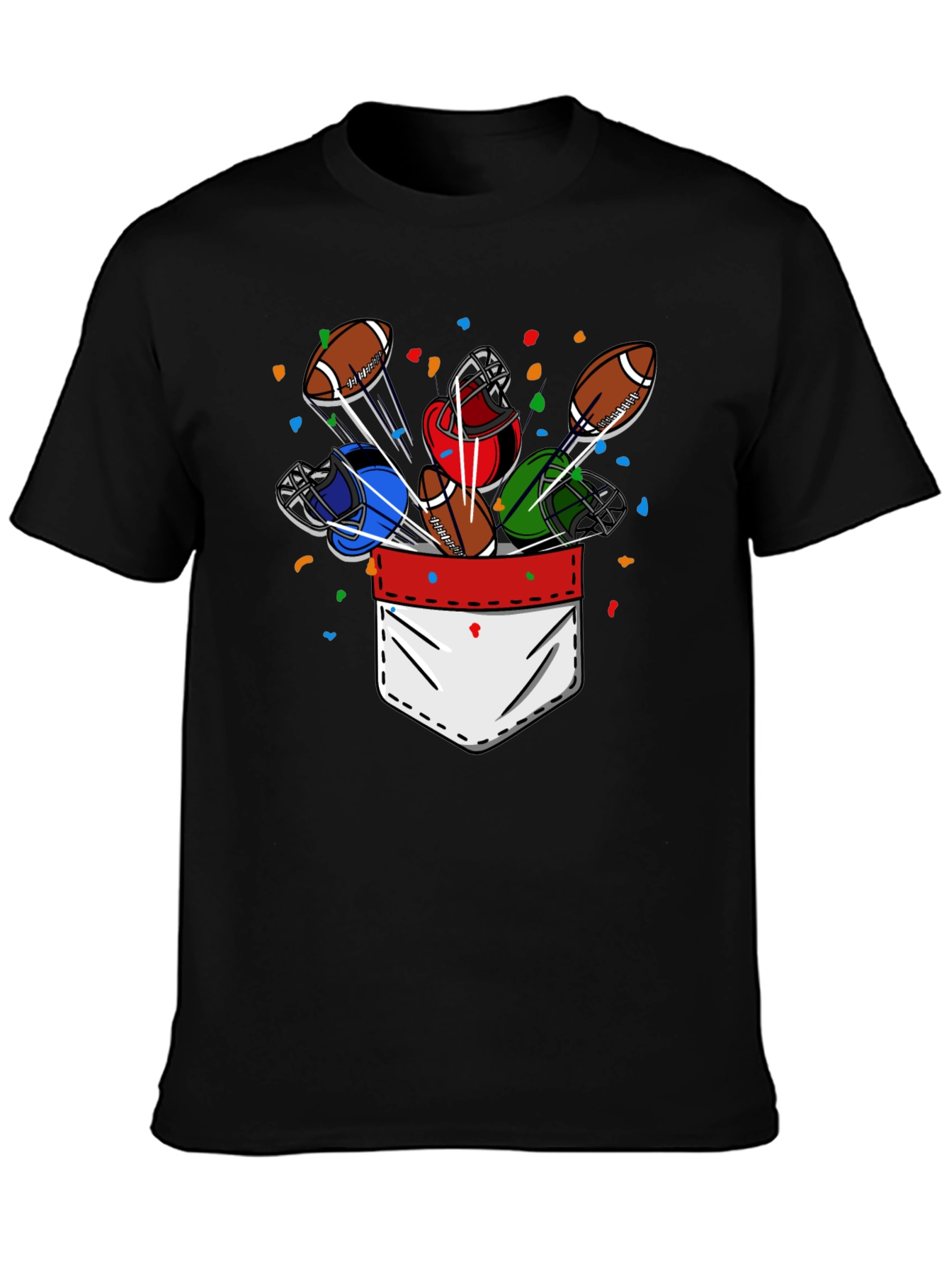 Football Pocket T-Shirt