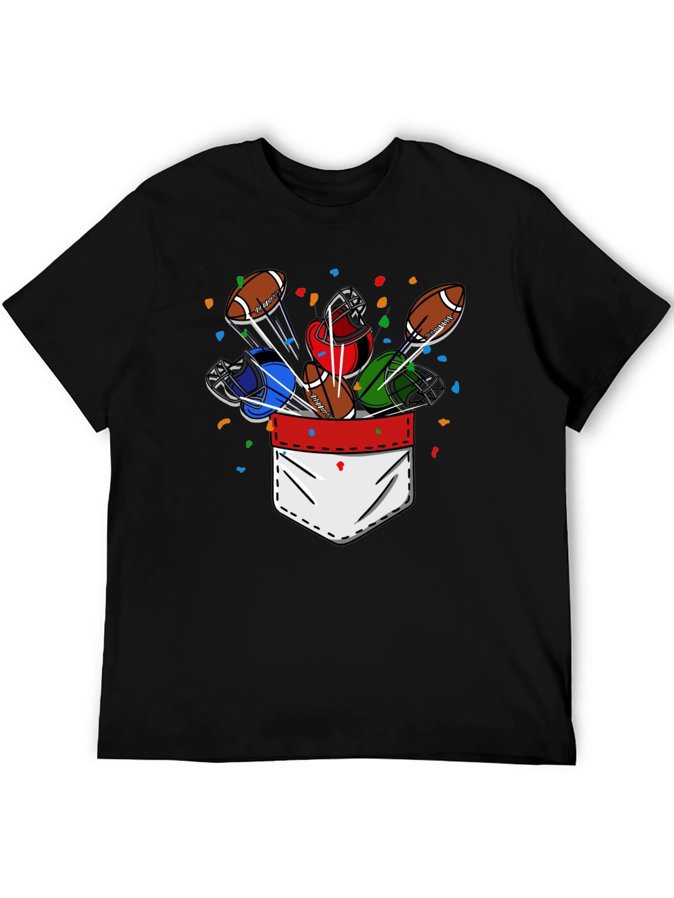 Football Pocket T-Shirt