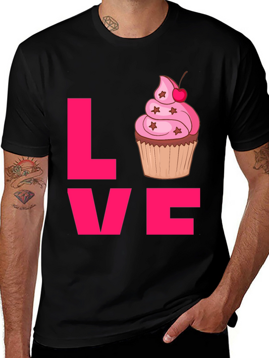 Love Cupcake Graphic Tee - Sweet Style!