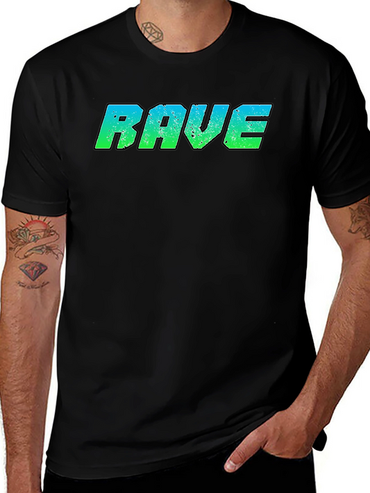 Rave Graphic T-Shirt - Retro EDM Design