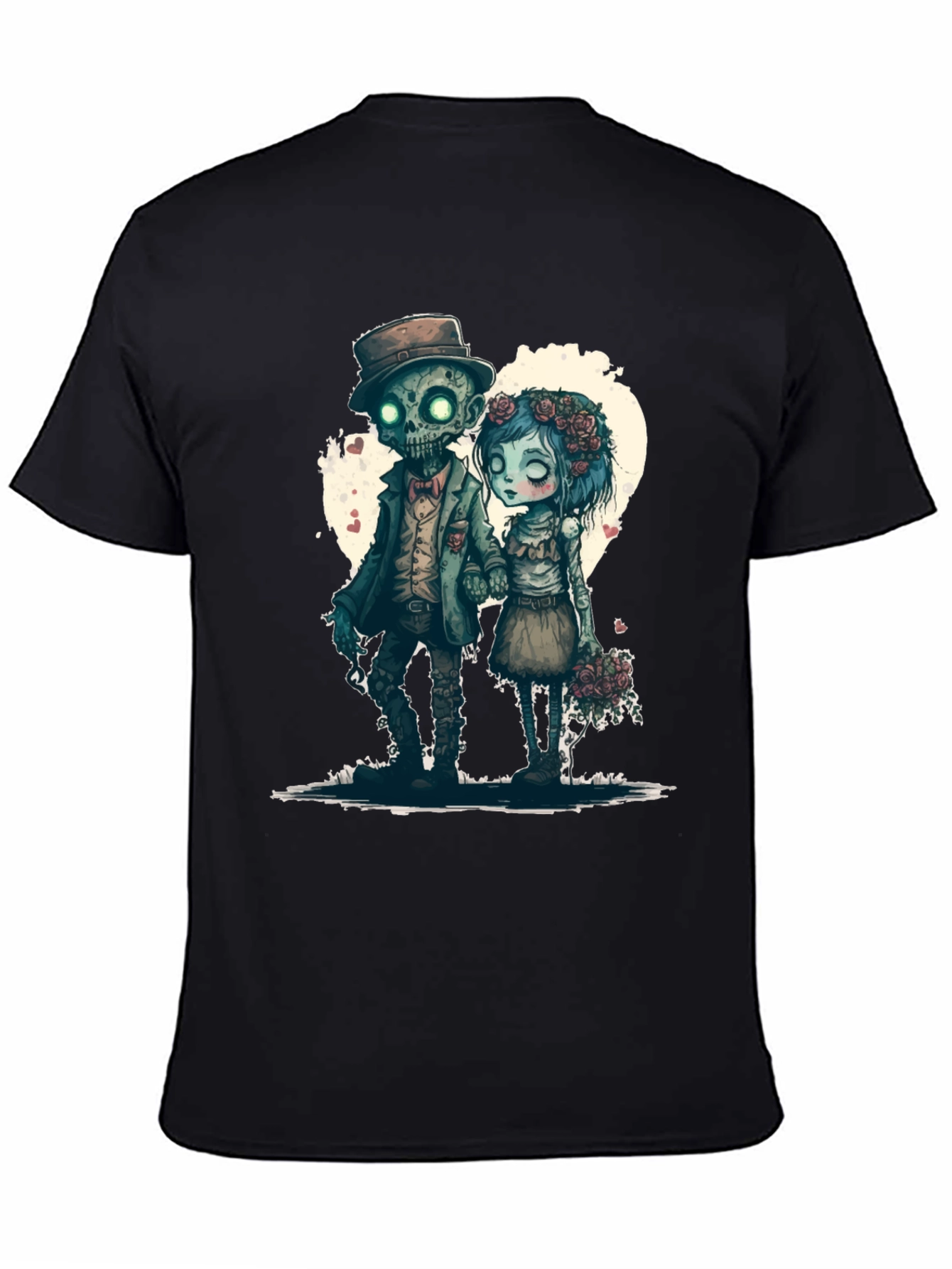 Zombie Love T-Shirt - Heart Graphic Tee