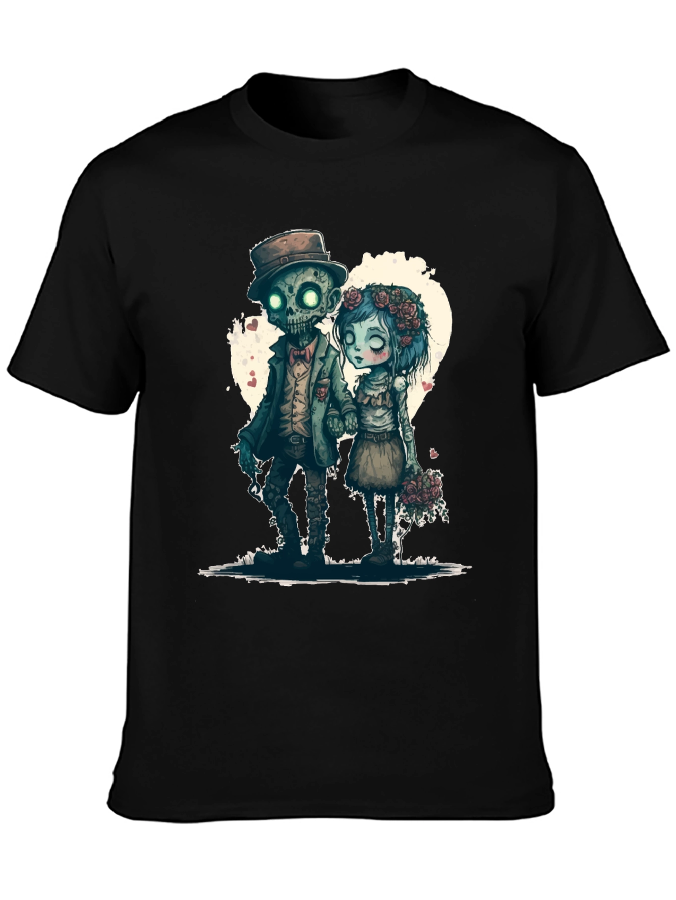 Zombie Love T-Shirt - Heart Graphic Tee