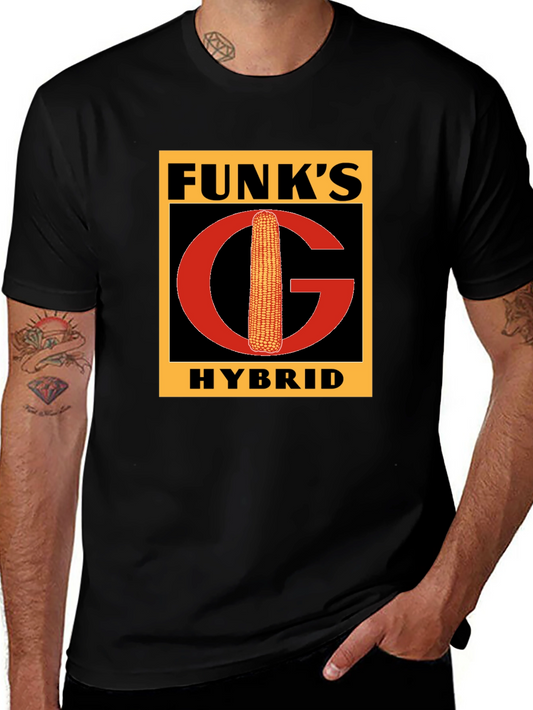 Funks G Hybrid Corn T-Shirt - Black Cotton Tee