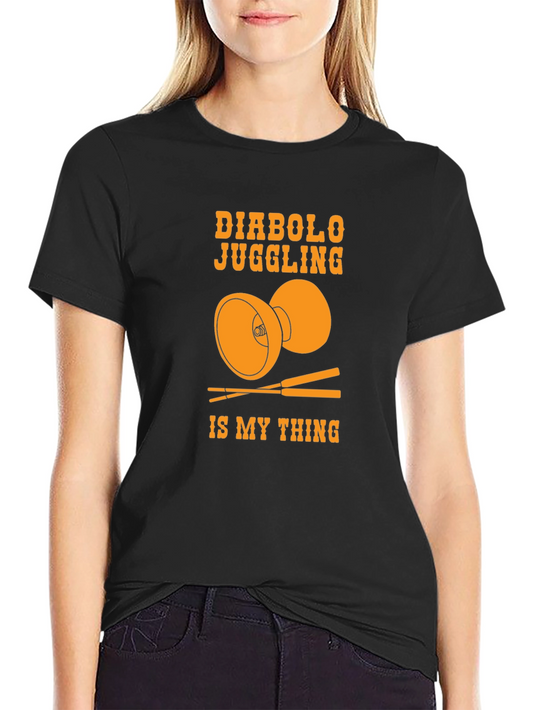 Diabolo Juggling T-Shirt - Is My Thing Tee