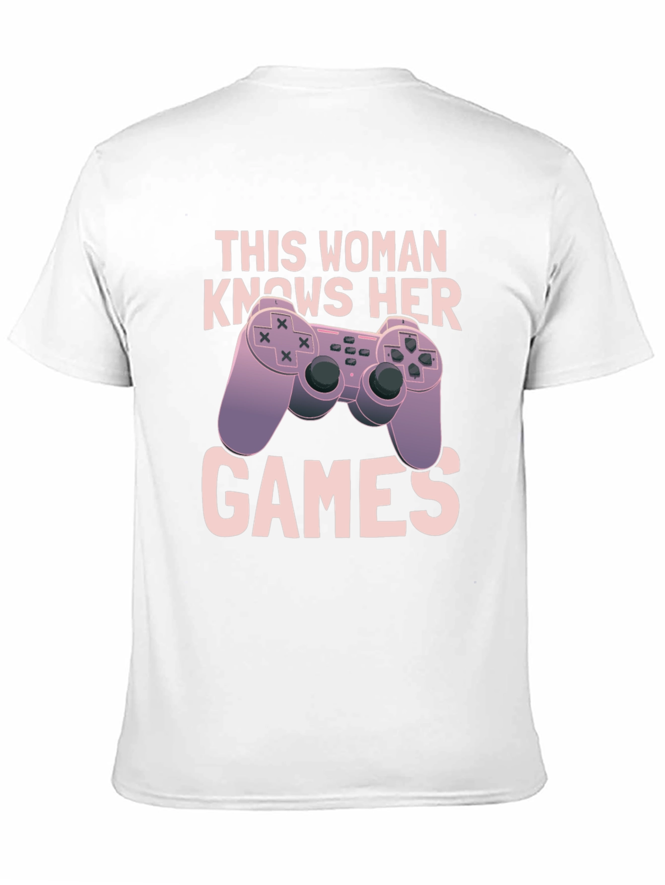 Gaming Woman Black T-Shirt