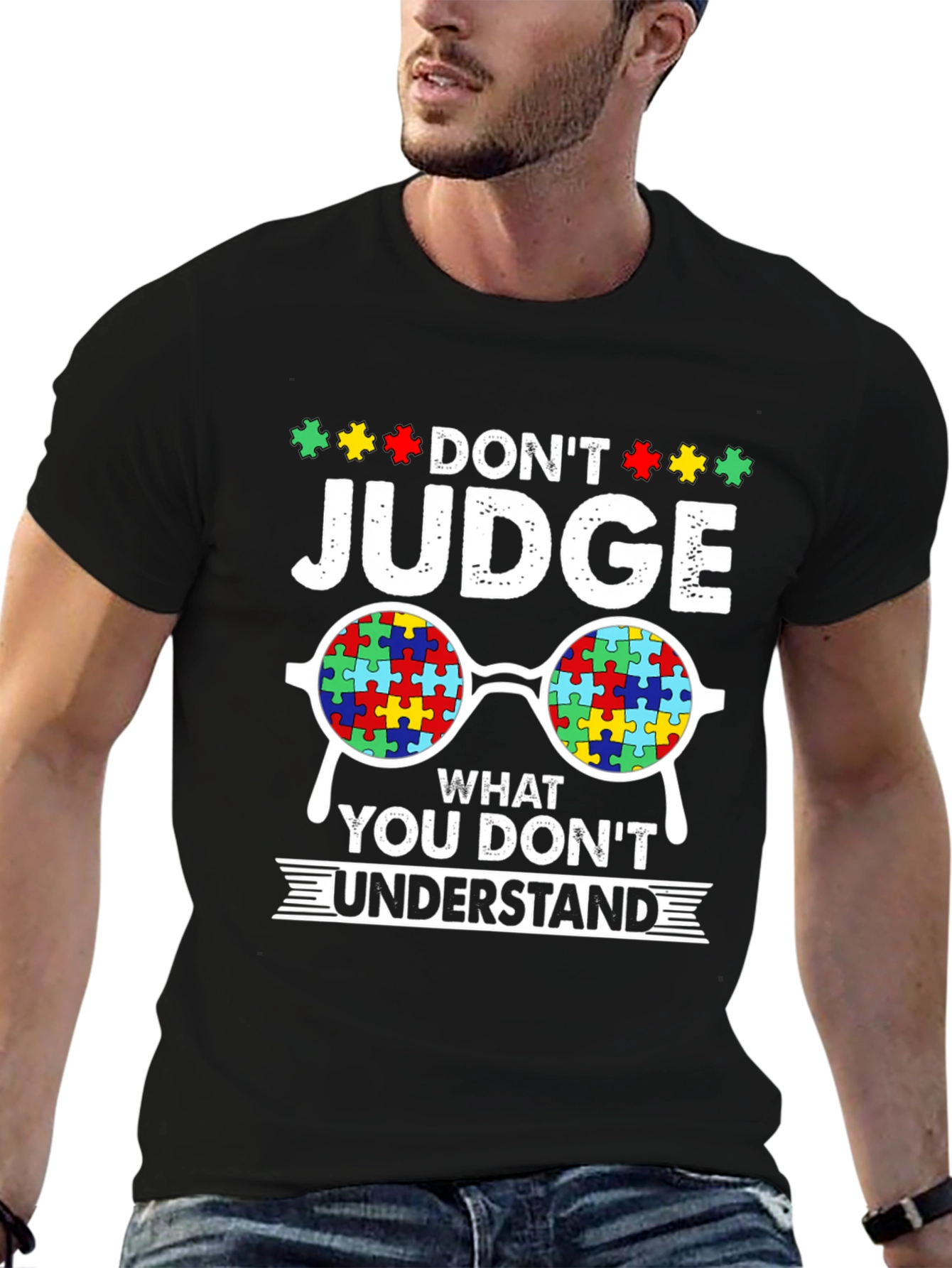 Dont Judge Autism Awareness T-Shirt