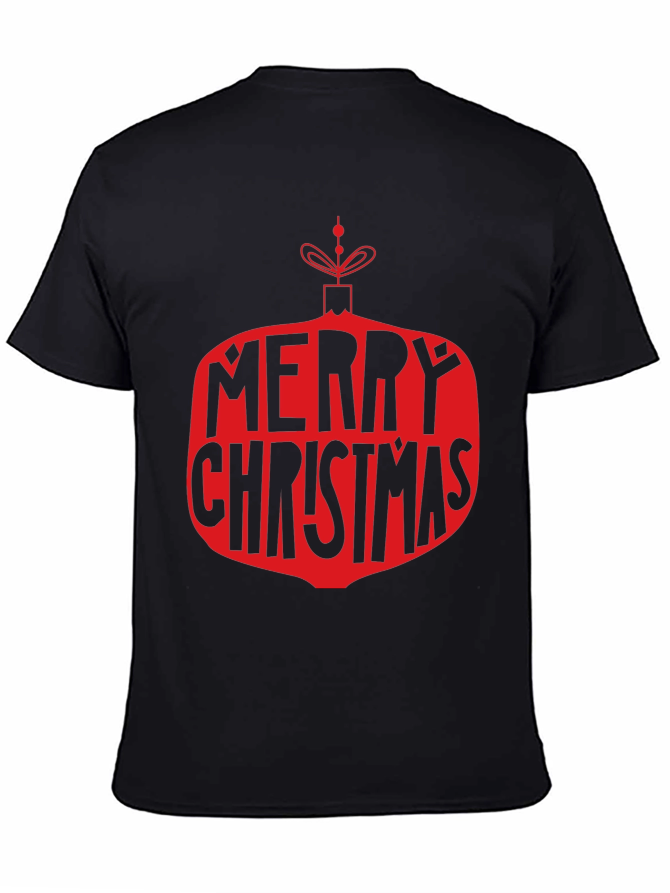 Merry Christmas Ornament Graphic T-Shirt