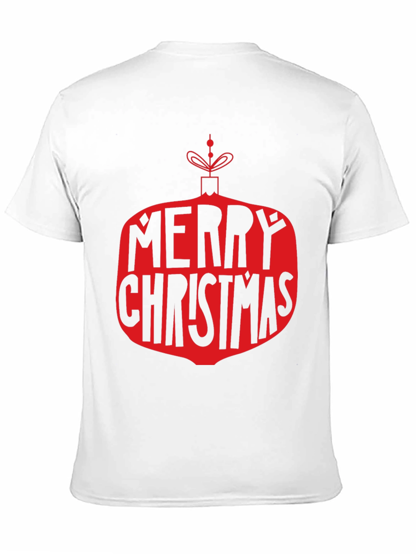 Merry Christmas Ornament Graphic T-Shirt