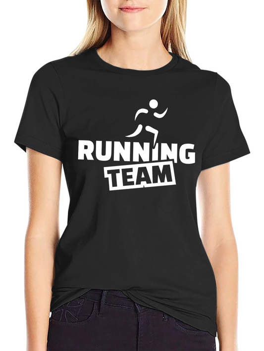 Running Team Graphic Tee - Sporty Casual Comfort