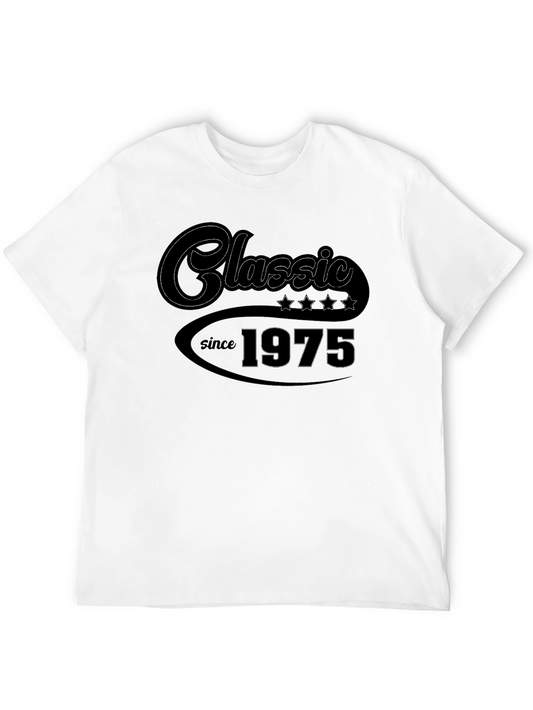 Classic Since 1975 Graphic Tee - Black