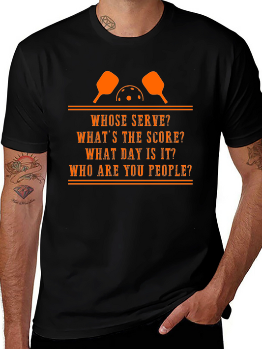 Funny Pickleball T-Shirt for Men