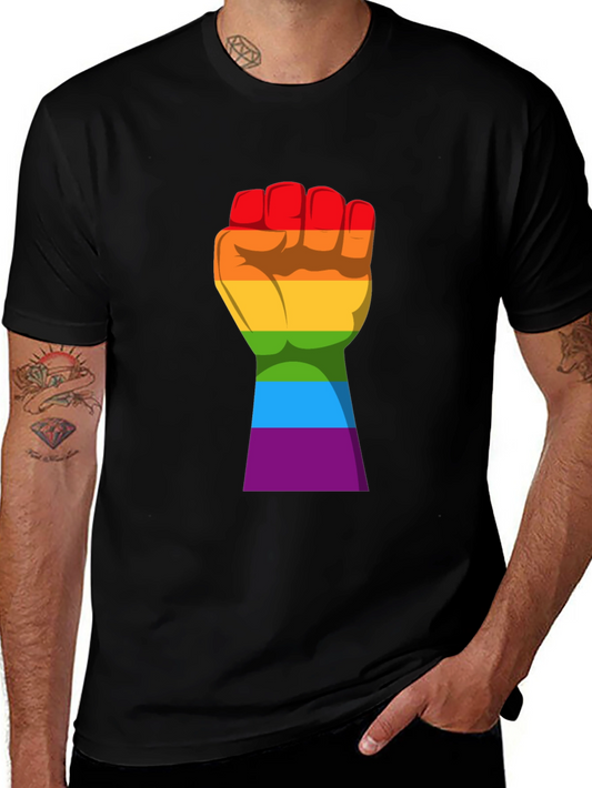 Pride Fist Black T-Shirt