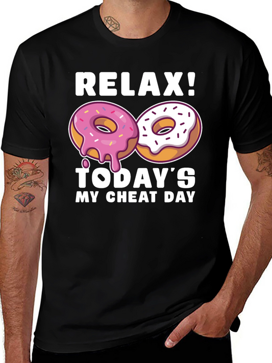 Relax Cheat Day Donut T-Shirt