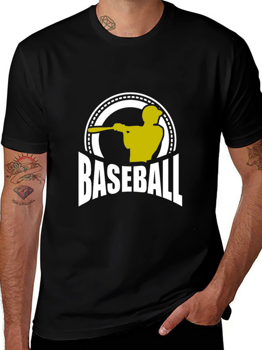 Baseball Player Graphic T-Shirt