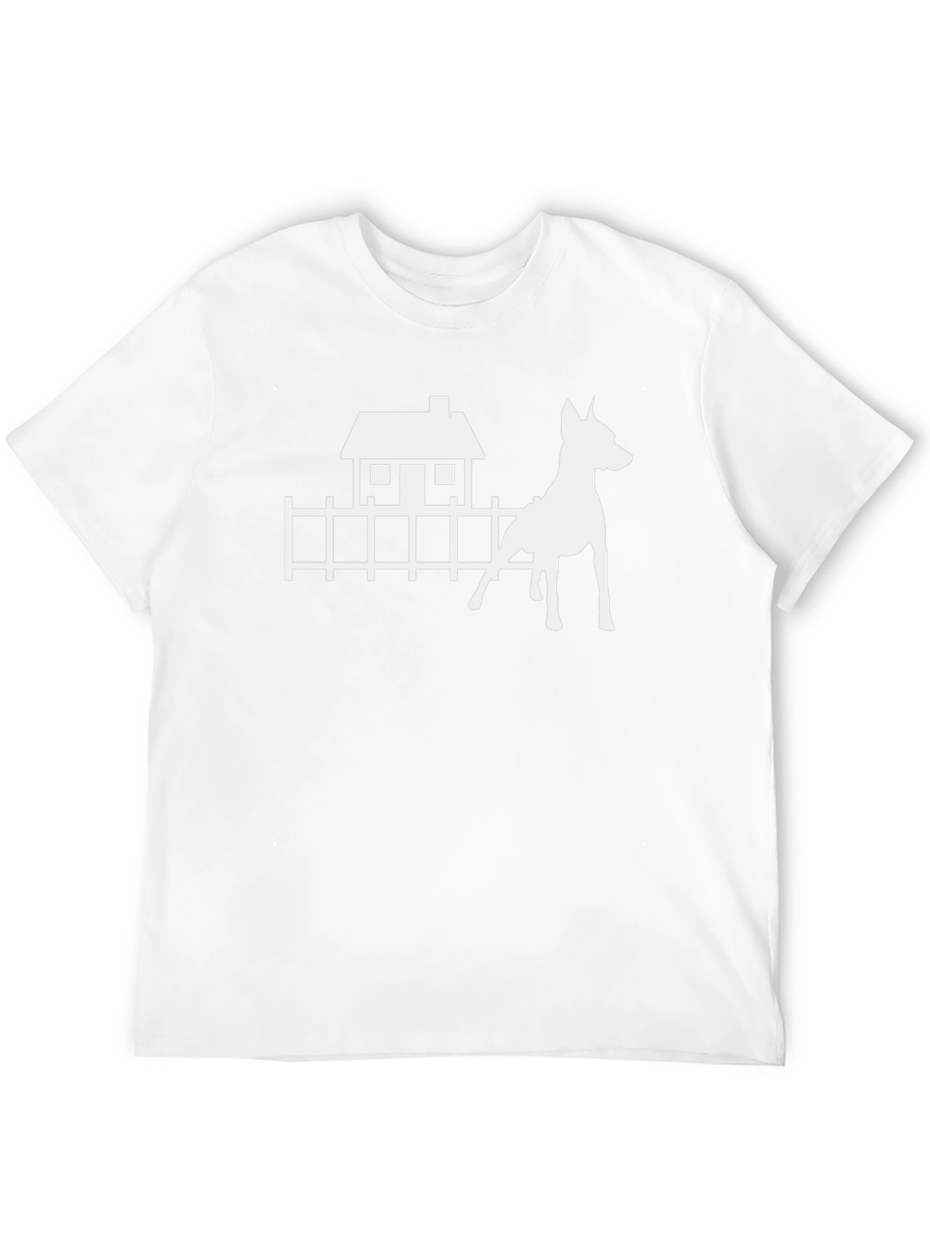 Dog House Graphic Tee - Mens Black T-Shirt