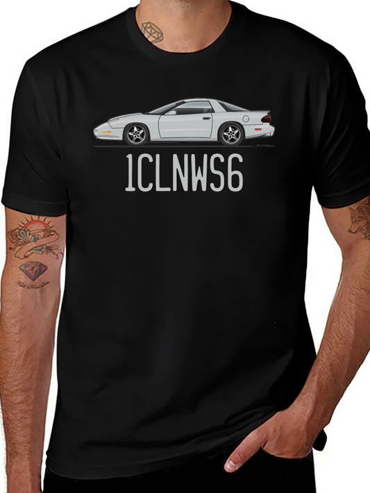 1CLWNS6 Car T-Shirt - Black