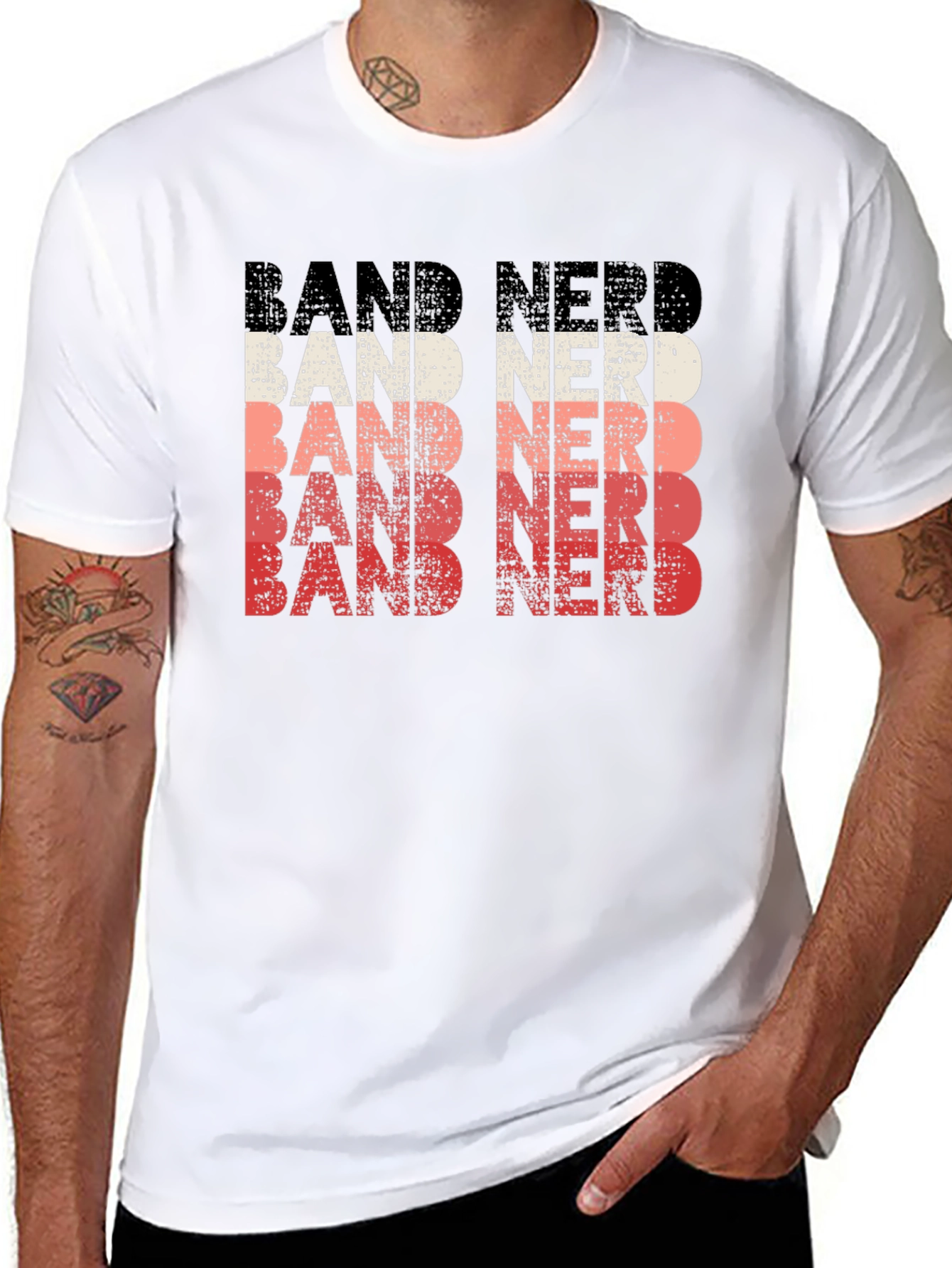 Band Nerd T-Shirt - Retro Graphic Tee