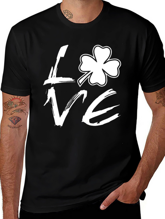 Love Shamrock T-Shirt - St. Patricks Day Tee