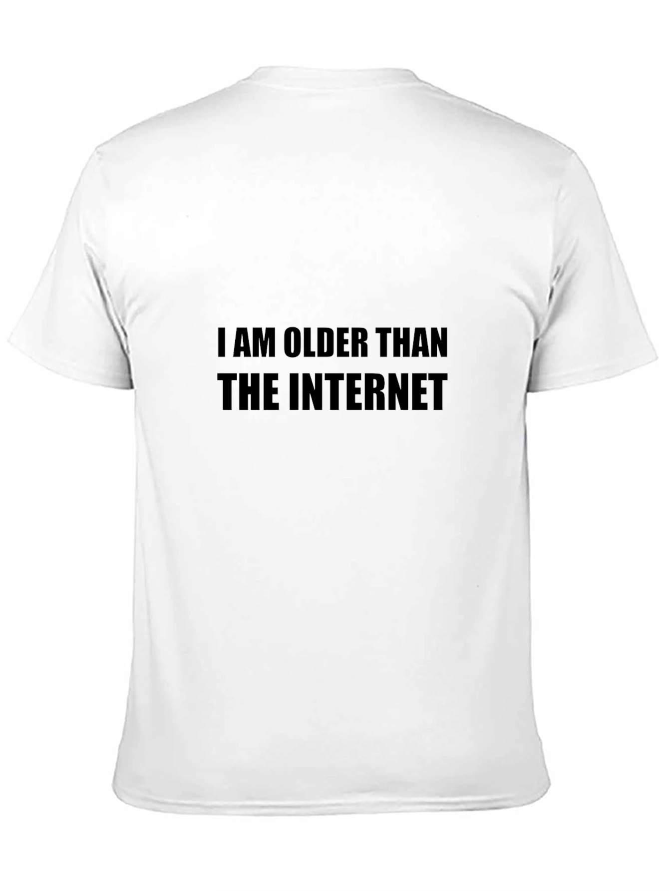 I am Older than the Internet Black T-Shirt