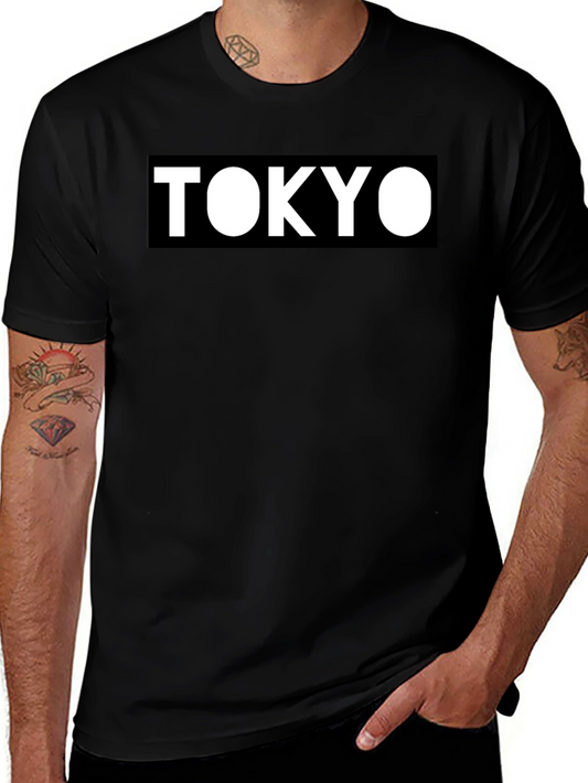 Tokyo Graphic Tee - Classic Black T-Shirt