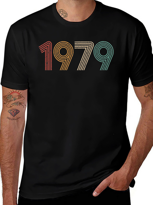 Retro 1979 Graphic Tee - Vintage Birthday Gift