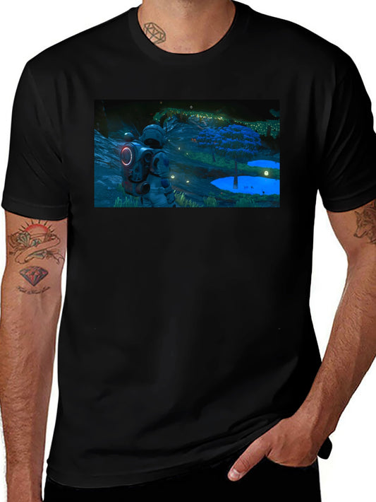 Astronaut No Mans Sky Black T-Shirt